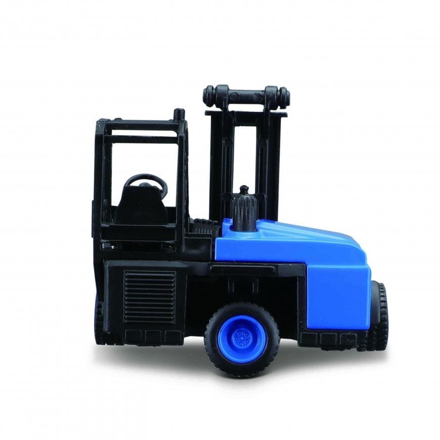 BBURAGO 1:43 tractor with container and accessories, 18-31471 – 8