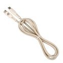 Tellur Green Data Cable Type-C to Type-C 3A PD60W 1m nylon cream Tellur Green Data Cable Type-C to Type-C 3A PD60W 1m nylon cream
