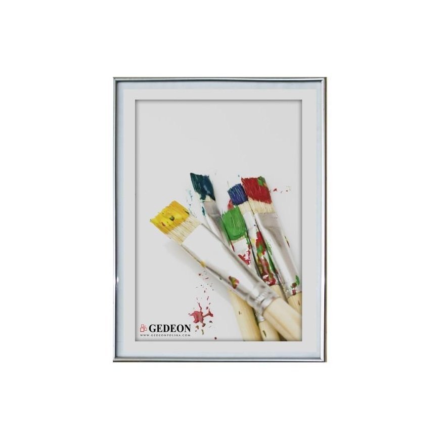 Photo frame Gedeon Frame GED 60x80 plast EASY silver | 8mm – 3