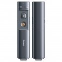 Baseus Orange Dot Multifunctionale remote control for presentation, with a laser pointer - gray Baseus Orange Dot Multifunctionale remote control for presentation, with a laser pointer - gray