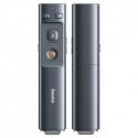 Baseus Orange Dot Multifunctionale remote control for presentation, with a laser pointer - gray Baseus Orange Dot Multifunctionale remote control for presentation, with a laser pointer - gray