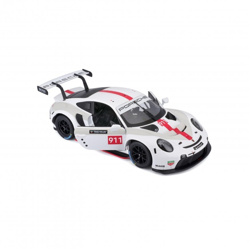 BBURAGO 1:24 car model Race Porsche 911 RSR, 18-28013 – 2