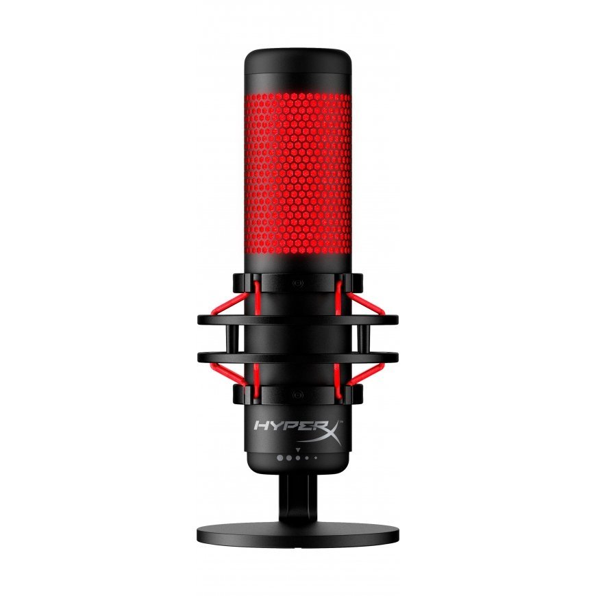 HP Poly HyperX Microphone Quadcast HX-MICQC-BK