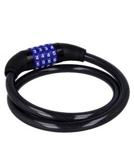 Forever KYL-110 Anti-Scratching Durable & Safe digits cable lock for Bike & Scooler (12mm * 800mm) Black (1)