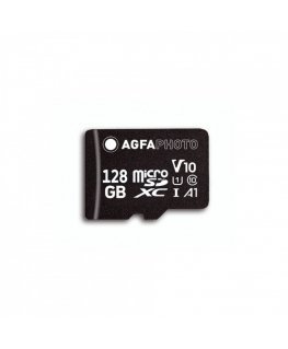 AgfaPhoto MicroSDXC UHS-I 128GB High Speed Class 10 U1 V10
