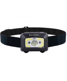 Superfire X30 headlight with non-contact switch, 500lm, USB