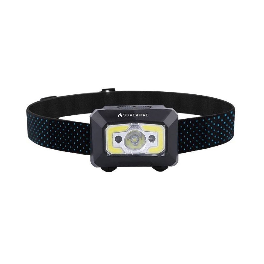 Superfire X30 headlight with non-contact switch