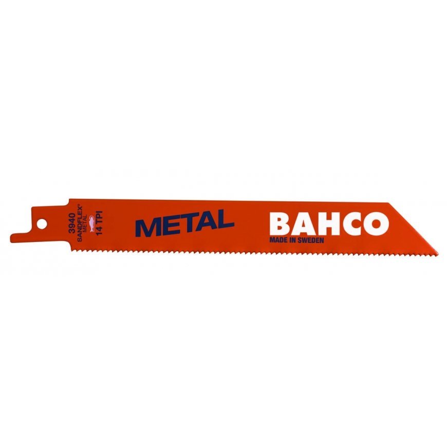 Bahco Straight saw blades Sandflex Bi-Metal 228mm * 0.9mm ST 14TPI, For metal 5pcs