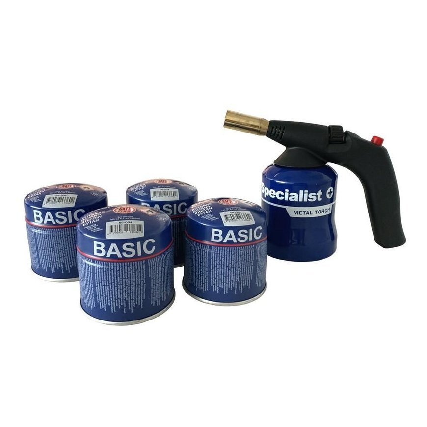 Specialist + burner + 4 canisters