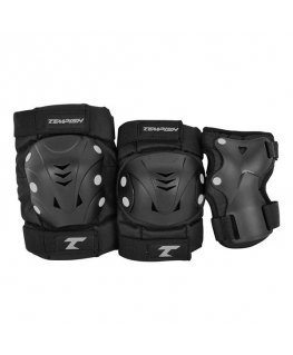 Tempish TAKY set of knee elbows and wrist protectors Black Size S