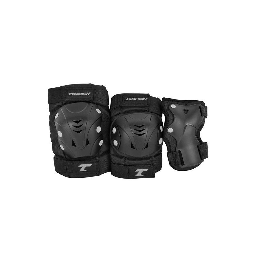 Tempish TAKY set of knee elbows and wrist protectors Black Size S