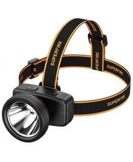 Superfire HL55 headlight, 150lm, USB-C