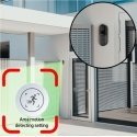 Tellur Smart WiFi Video DoorBell 1080P, PIR, Wired black Tellur Smart WiFi Video DoorBell 1080P, PIR, Wired black