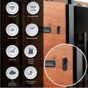 Tellur Smart WiFi Video DoorBell 1080P, PIR, Wired black Tellur Smart WiFi Video DoorBell 1080P, PIR, Wired black