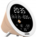 Nasa WSP1700 wood Weather Station/Speaker BT Ship Nasa WSP1700 wood Weather Station/Speaker BT Ship