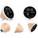 Nasa WSP1700 wood Weather Station/Speaker BT Ship Nasa WSP1700 wood Weather Station/Speaker BT Ship