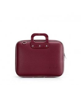 Computer bag MedioBOMBATA Classic 13, burgundy red