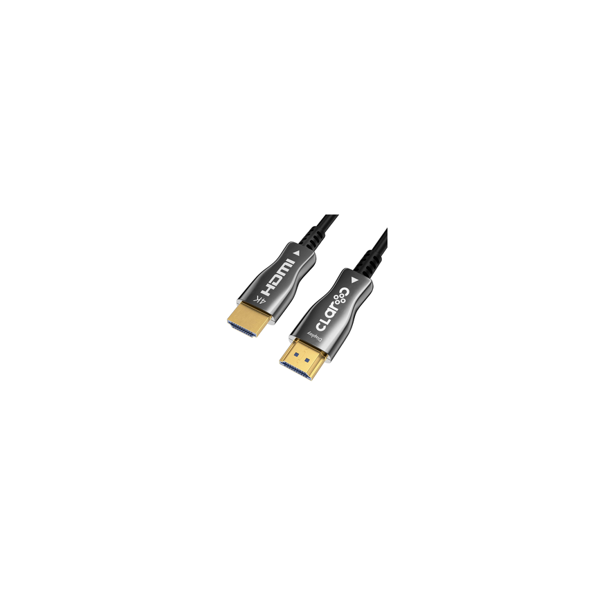 CLAROC HDMI CABLE FIBER OPTIC AOC 2.0, 4K, 40M