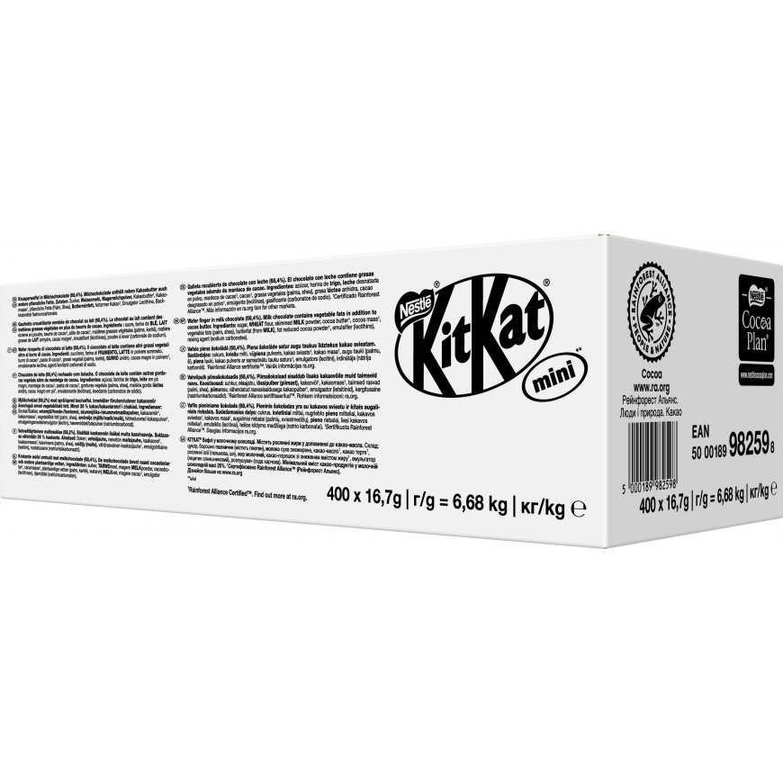 Nestle KitKat Mini instant confectionery, 6