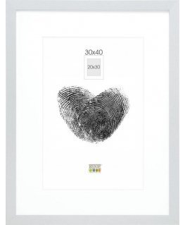 Deknudt S66KD1 P1 30x40 Wood silver w. Passepartout