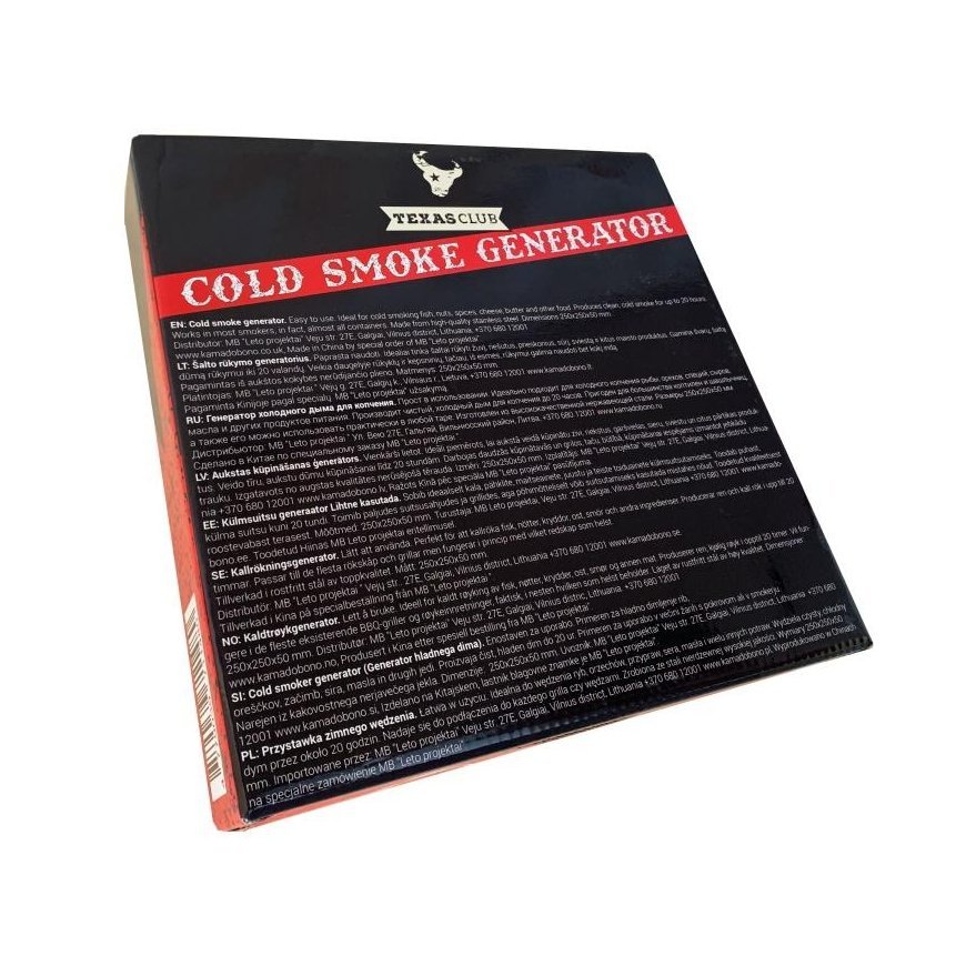 Cold Smoking Generator Texas Club – 3