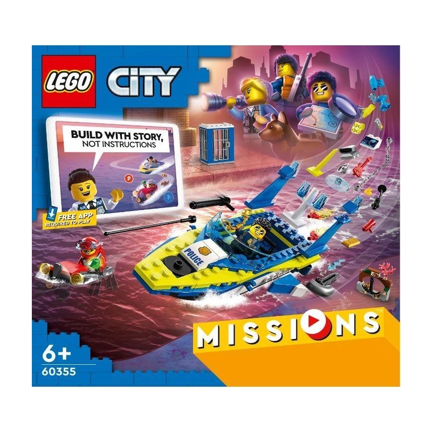 LEGO® LEGO City 60355 Ūdens policijas