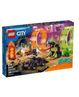 LEGO City Stuntz 60339 - Kahden silmukan stunttishow’n areena