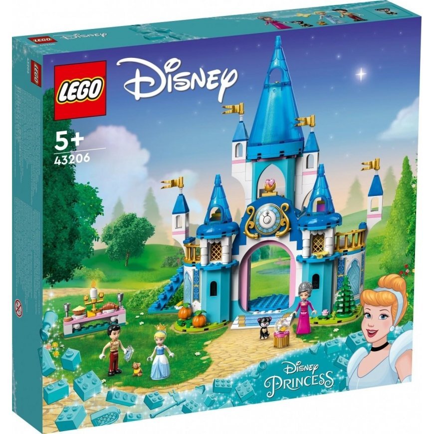 LEGO® Disney™ Pelenės ir Žavingojo princo pilis (43206) – 9