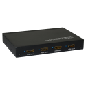 Deltacoimp HDMI Kompiuteriu valdomas jungiklis, 4 jungčių, nuotolinio valdymo pultas, 1080p, juodas Deltacoimp HDMI Kompiuteriu valdomas jungiklis, 4 jungčių, nuotolinio valdymo pultas, 1080p, juodas
