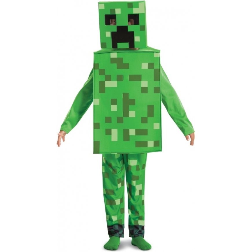 Disguise Minecraft Creeper Fancy Outfit, 4-6