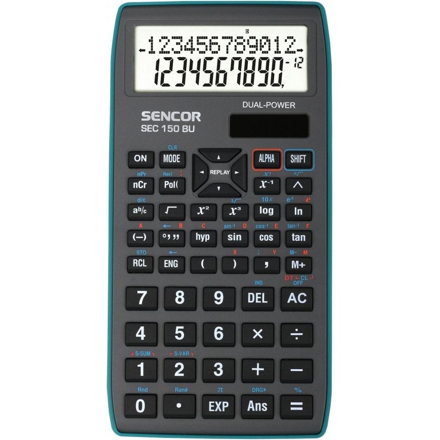Koolikalkulaator Sencor SEC150BU