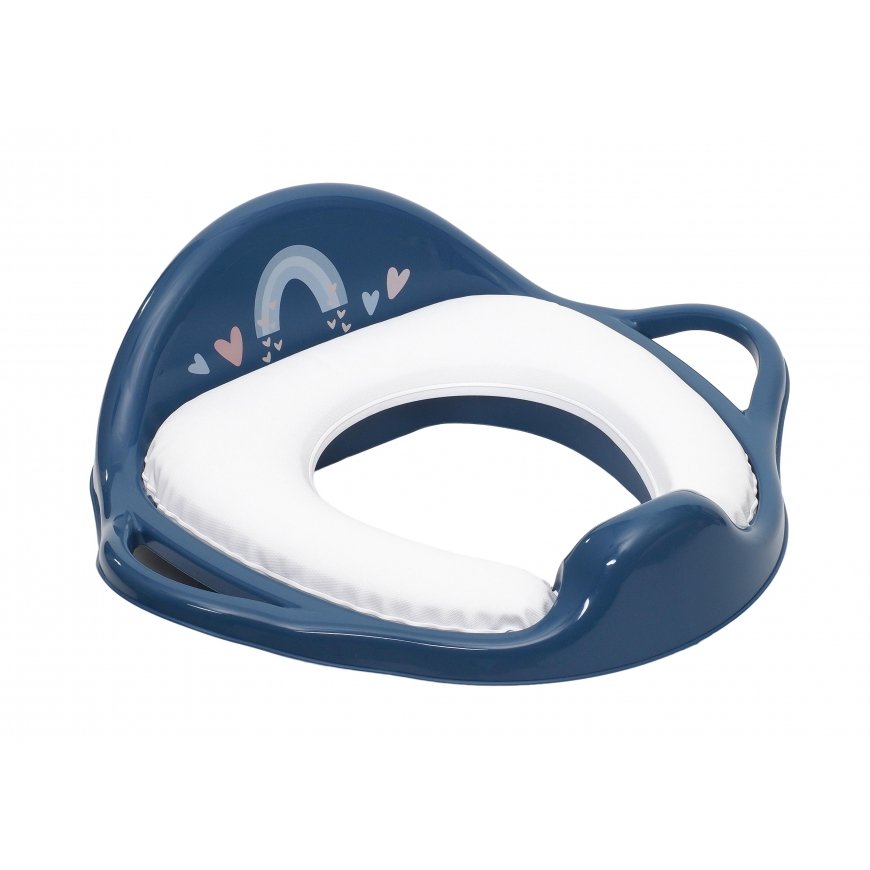 TEGA soft training cover for toilet METEO, navy, ME-020-164