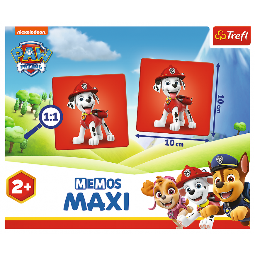 TREFL PAW PATROL Memo Maxi Käpapatrull – 2
