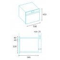 Built-in compact shock freezer with slow cooking function Irinox Freddy H45 HF452350002 Black glass Built-in compact shock freezer with slow cooking function Irinox Freddy H45 HF452350002 Black glass