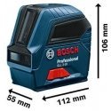 Linijinis lazerinis nivelyras Bosch GLL 2-10 PROFESSIONAL Linijinis lazerinis nivelyras Bosch GLL 2-10 PROFESSIONAL