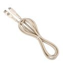 Tellur Green Data Cable Type-C To Lightning 2.4A PD20W 1m nylon cream Tellur Green Data Cable Type-C To Lightning 2.4A PD20W 1m nylon cream