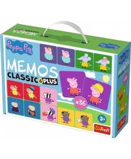 TREFL PEPPA PIG Memo klassikaline Plus Põrsas Peppa