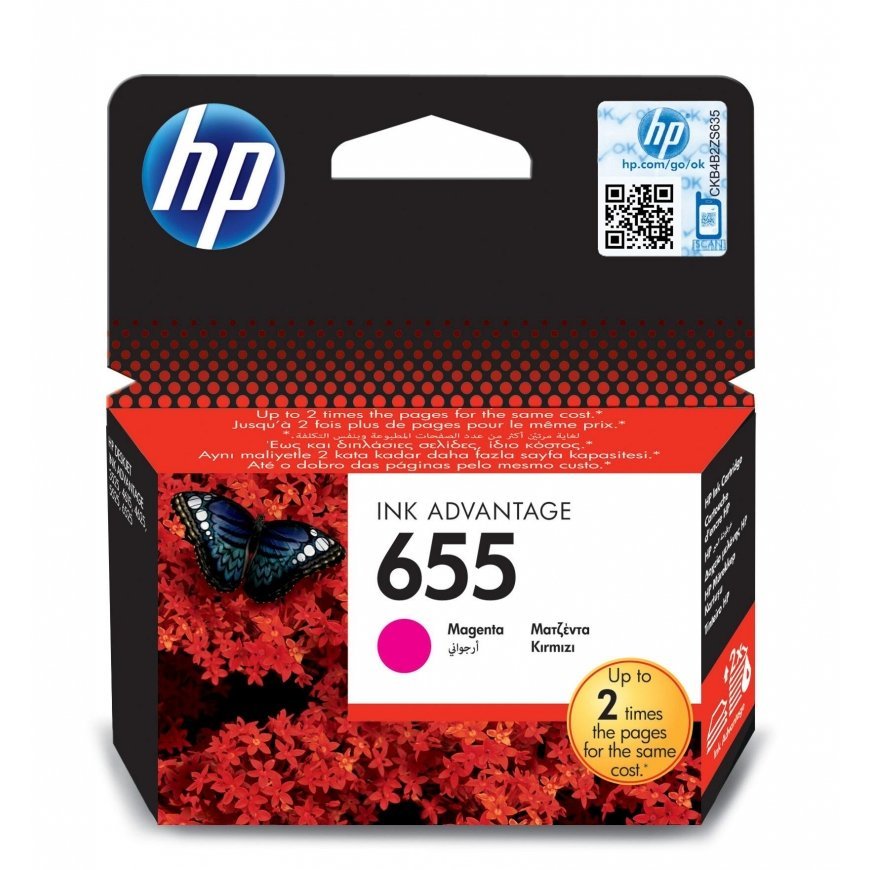 HP No.655 (CZ111AE), purple cartridge – 6