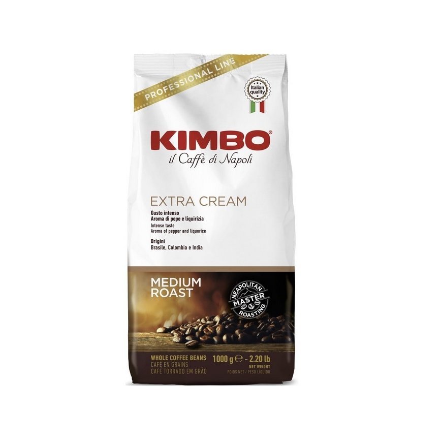 Kimbo Extra Creme 1 kg pupiņas