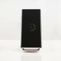 Tellur Green Qi wireless fast desk charger, 15W, cream Tellur Green Qi wireless fast desk charger, 15W, cream