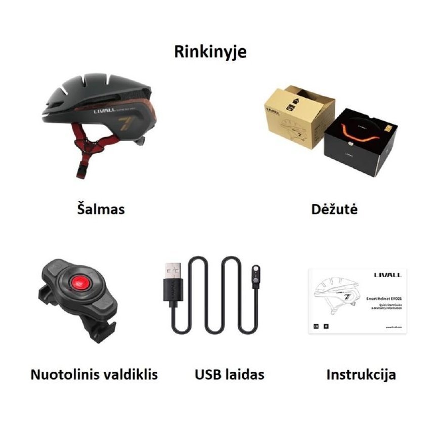 Smart helmet Livall EVO21PM – 6