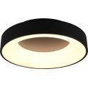Trio Girona -LED-plafondi, 45 cm, musta, 3100 lm, 3000 K, switch dimmer Trio Girona -LED-plafondi, 45 cm, musta, 3100 lm, 3000 K, switch dimmer