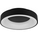 Trio Girona -LED ceiling, 45 cm, black, 3100 lm, 3000 K, switch dimmer Trio Girona -LED ceiling, 45 cm, black, 3100 lm, 3000 K, switch dimmer