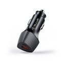 Tellur FCC10 car charger 38W, 6A (PD20W + QC3.0) juodas