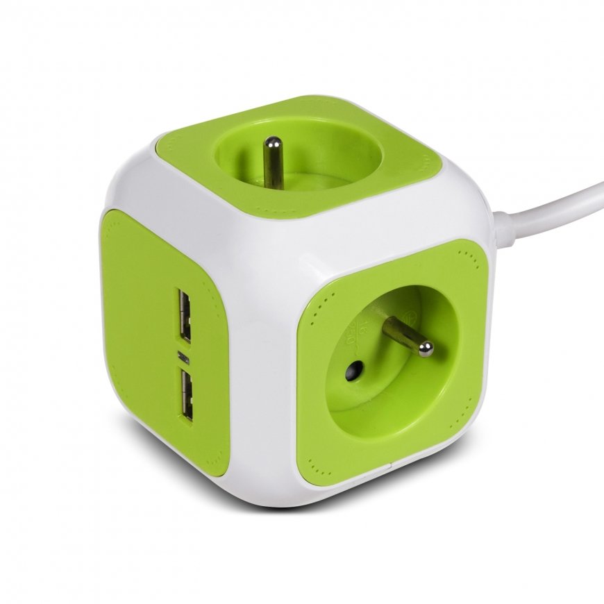GreenBlue MagicCube Quad Power Socket, 2