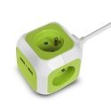 GreenBlue GB118 MagicCube 2xUSB 1,4m prantsuse tüüpi mitme toitega 2xUSB