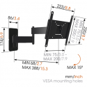 Vogels VOGEL S MA2040 TV holder Vogels VOGEL S MA2040 TV holder