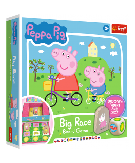 TREFL PEPPA PIG mäng Big race Põrsas Peppa