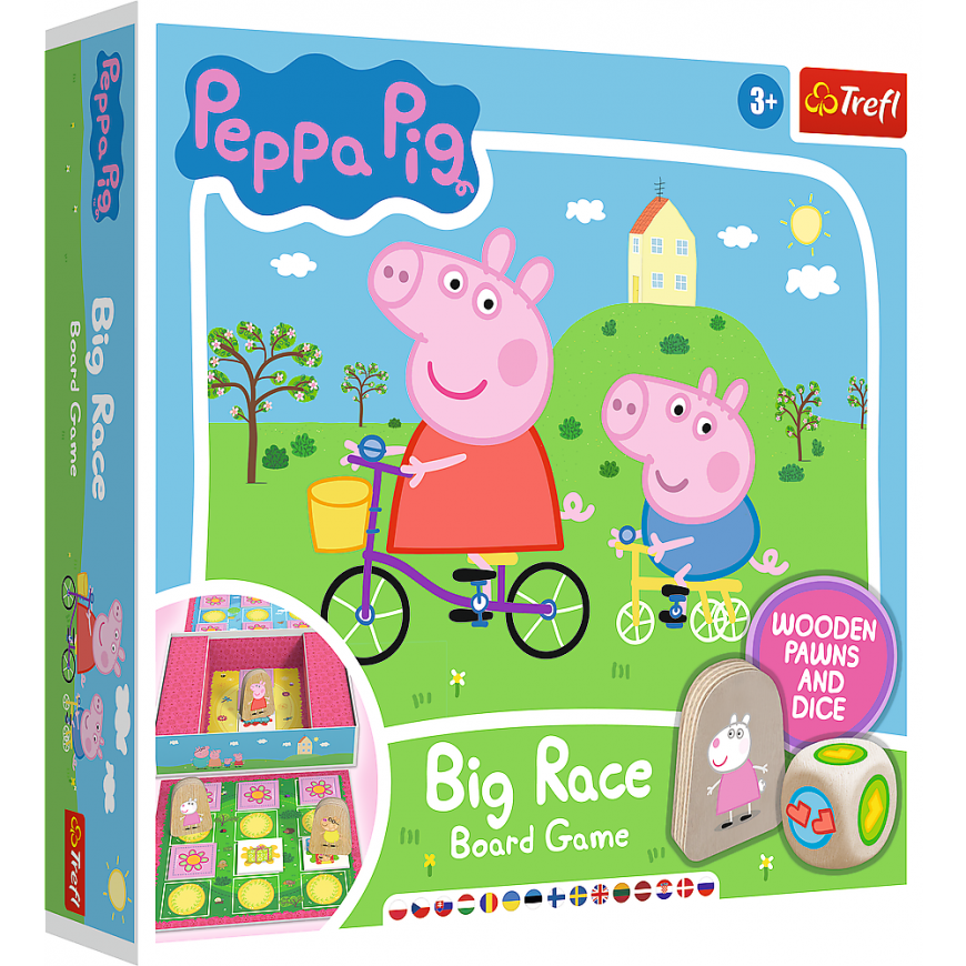 Hasbro TREFL Pipsa Possu Big Race