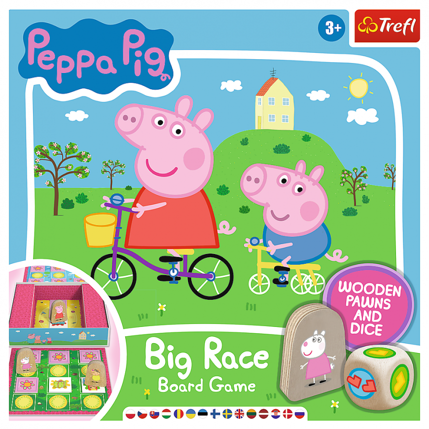 TREFL PEPPA PIG Galda spēle “Lielās sacīkstes” – 2